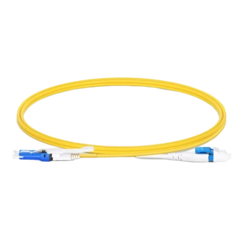 Патчкорд оптический CS/UPC-LC/UPC SM Duplex 1 метр 2мм